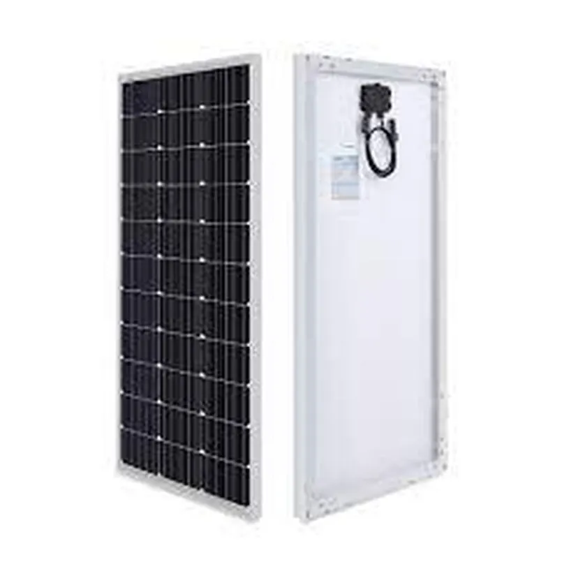 100W Solar Panel with brackets